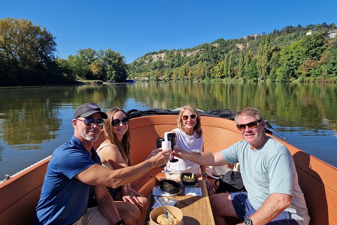 Prague Private Boat Tour - 2 Hours - Champagne, music, and the mood on board
