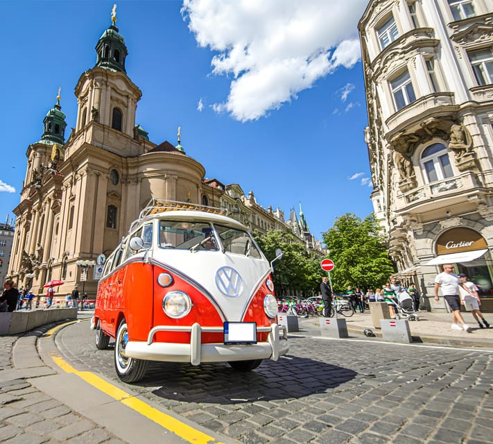 Prague: Private Sightseeing Tour in original VW Samba bus - Pickup, booking, and practical details