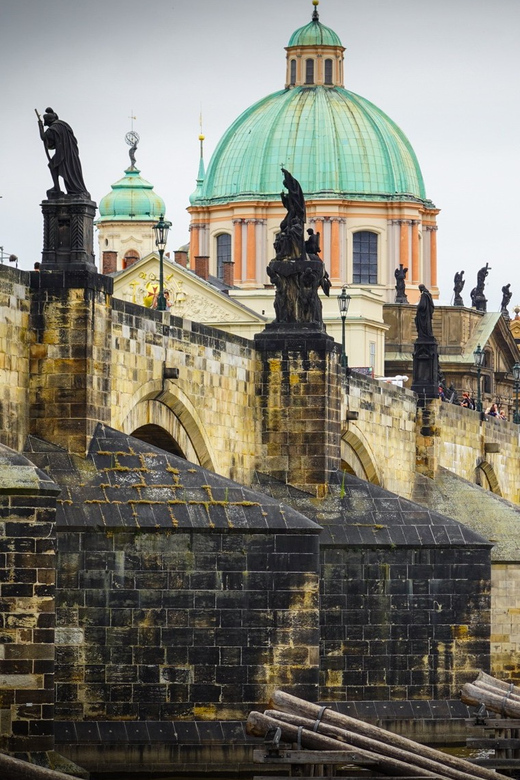 Prague: River Cruise, Charles Bridge Museum, & Walking Tour - Boarding the historic boat for Certovka