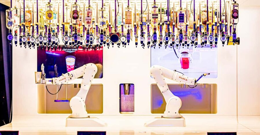 Prague: Robotic Bar Entry with a Drink Included - Choosing from 21 cocktails