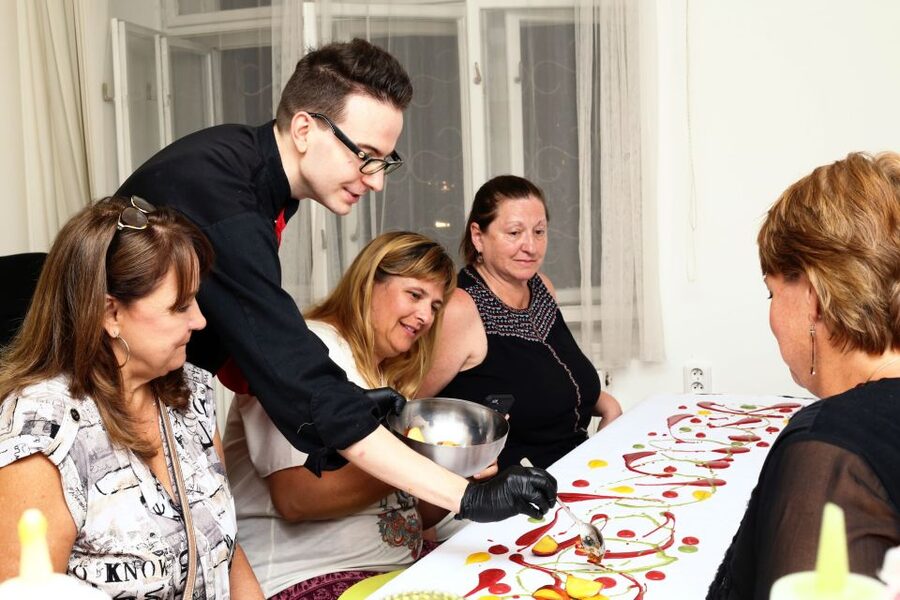 Prague: Savor 10 Course Dinner in Chef’s Kitchen - Fruit, herbs, and earthy flavors