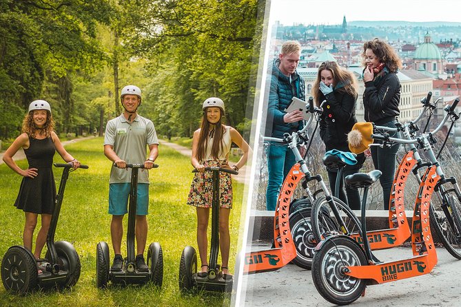 Prague Segway & E-Scooter Grand City Tour - Why the e-bike and Segway combination works