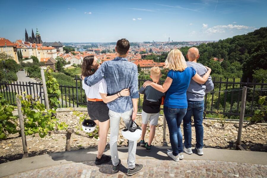 Prague: Segway Tour + Taxi Transfer & Monasteries mini-group - Meet at Hotel Grandior, then leave the center by taxi
