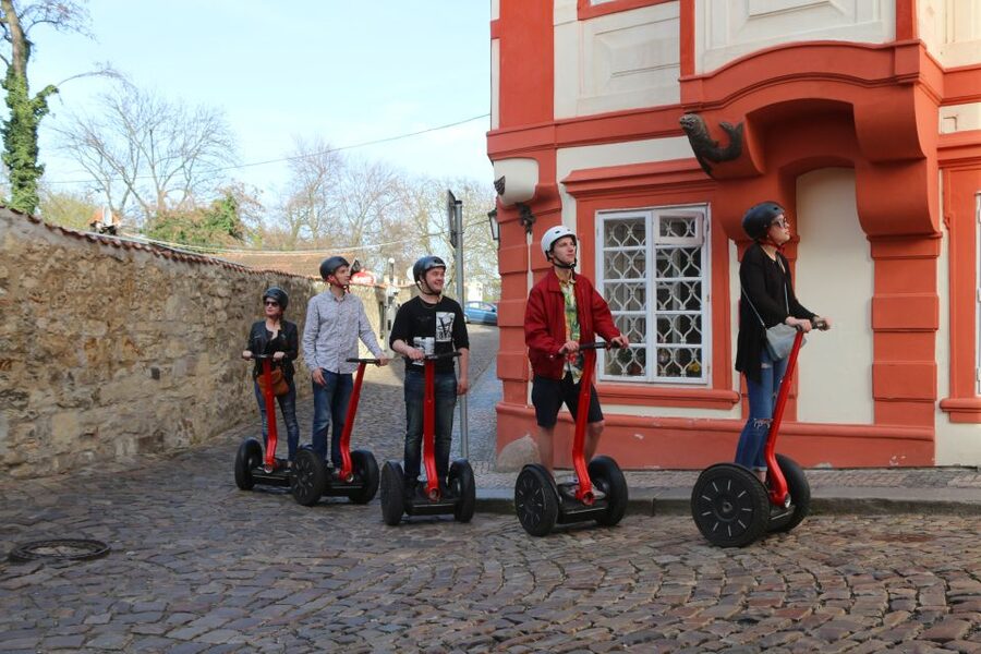 Prague Segway Tour with Oldest Monasteries and Free Taxi - Břevnov Monastery and the beer stop
