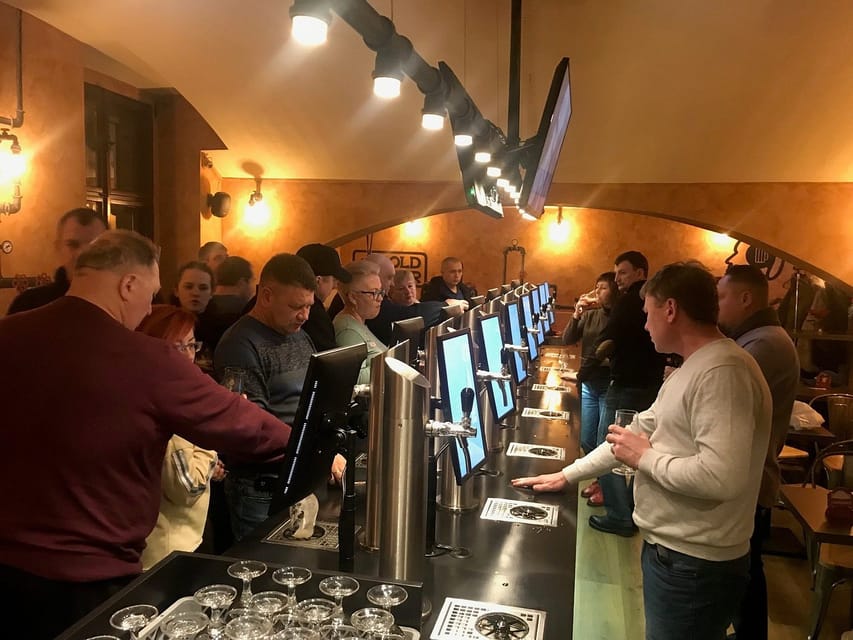 Prague: Self-Pour Czech Beer-Tasting Experience - How Beer Point works in central Prague