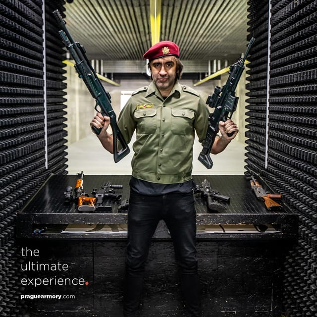 Prague: Shooting Range Experience - Snacks, photographs, and the final moments