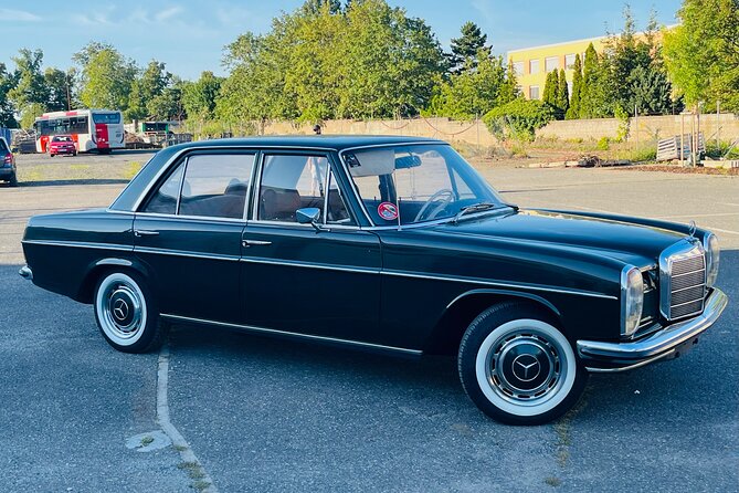 Prague Sightseeing Express Tour in Classic Car - Letná Park and the city above the river