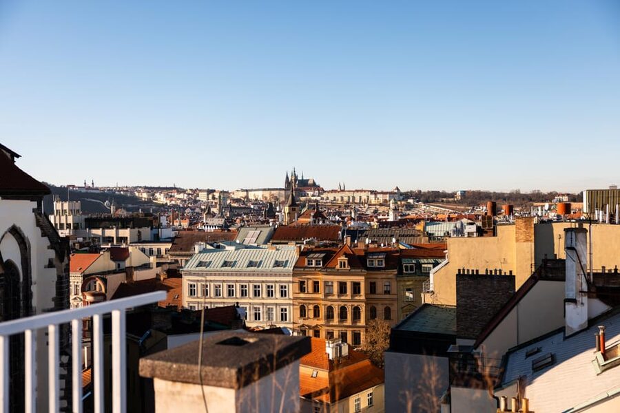 Prague: Sky Bar Aperitivo Menu with Drink & Panoramic Views - Best Times to Book at Pytloun Sky Bar