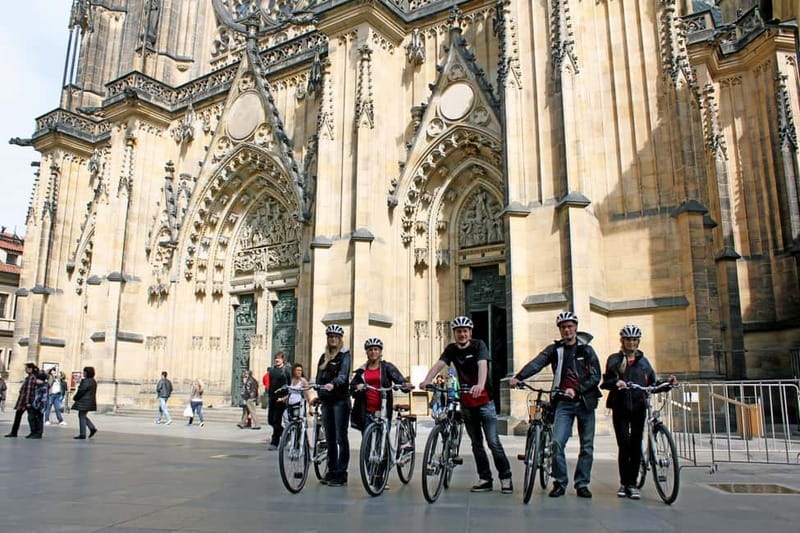 Prague: Small Group or Private Bike City Tour - Meeting at Na Poříčí and getting ready