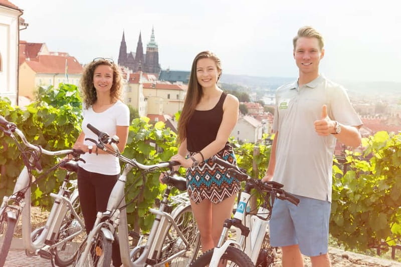 Prague: Small Group or Private E-Bike City Tour - Picking between the 1.5-hour and three-hour rides