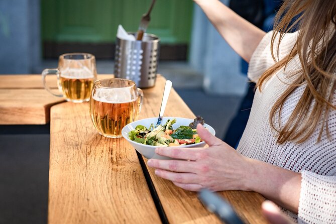Prague Snack & Stroll: Private Food Tour with Your Local Buddy - Karlín Square is the main neighborhood payoff