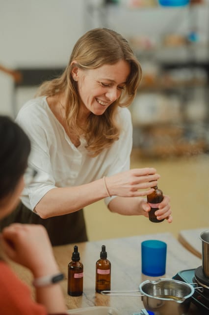 Prague: Soy Candle-Making Workshop - Optional massage candle and tea lights