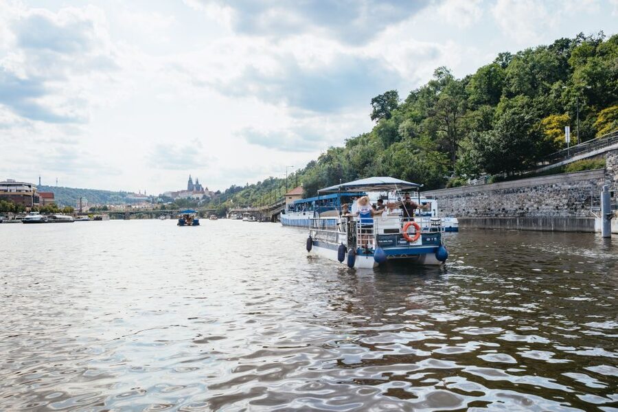 Prague: Swimming Beer Bike on A Cycle Boat - Is $518 good value for up to 11 people?
