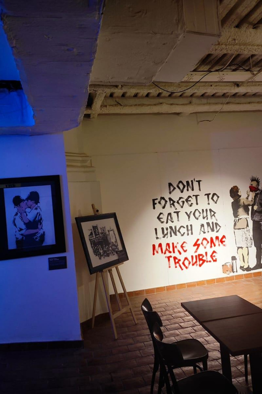 Prague: The World of Banksy Immersive Experience Ticket - Banksy’s art inside a Prague church