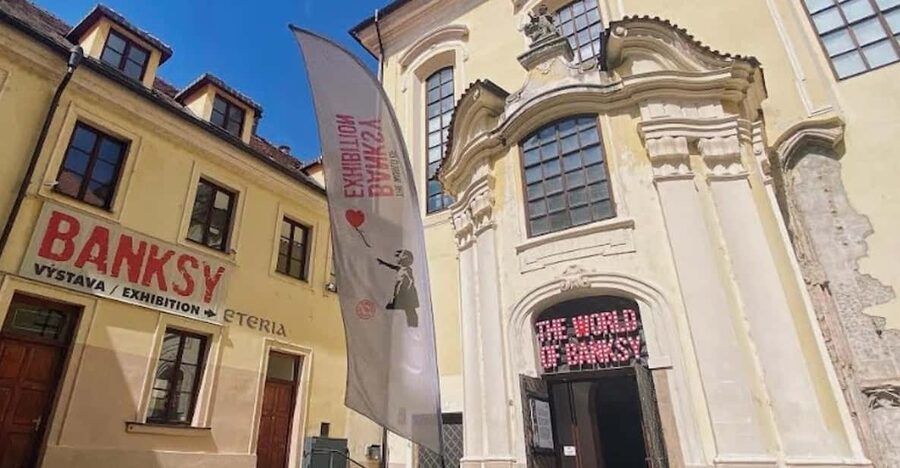 Prague: The World of Banksy Immersive Experience Ticket - Your first look at Girl with Balloon
