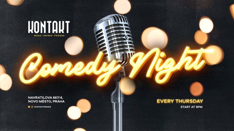 Prague: Thursday Night Stand Up Comedy In English - Kontakt Bar puts comedy in the middle of Old Town