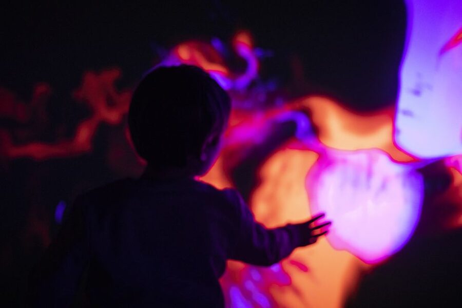 Prague: Ticket to Audiovisual Light Art at Lumia Gallery - Mars, the ocean, and a walk through the galaxy