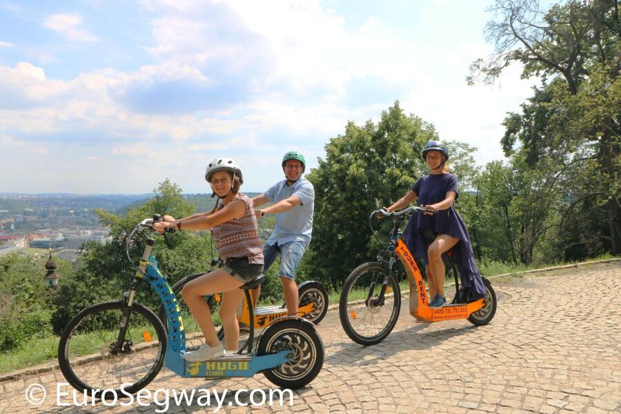Prague: Tour by Electric Scooter or Cruiser eBike - What the two-hour timing really means