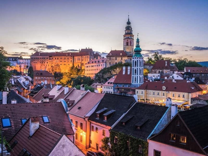 Prague: Transfer to Vienna via fabulous Cesky Krumlov - Lunch in the old town