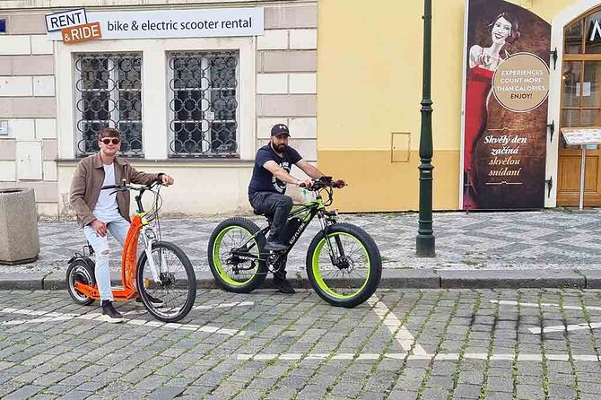 Prague Trike & e-Scooter Tour: Castle Viewpoints & Charles Bridge - Rudolfinum and the climb toward Prague Castle