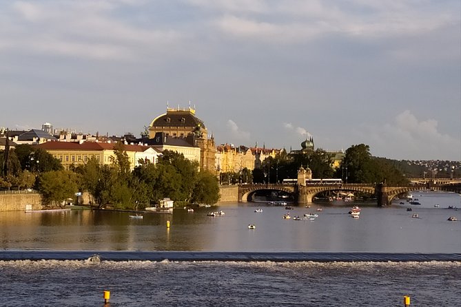 Prague Vltava River Lunch Cruise - Charles Bridge from the Vltava