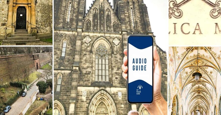 Prague: Vyšehrad Audio Guide with Optional Basilica Ticket - Following the map through Vyšehrad