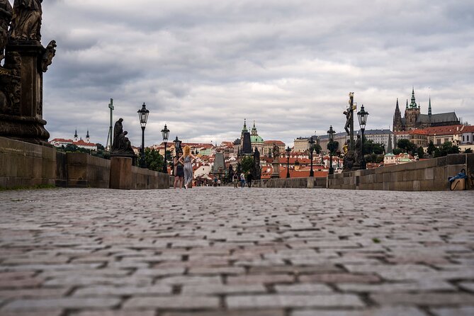 Prague Walking Tour of Old Town, Charles Bridge and Prague Castle - Taking the tram toward Prague Castle