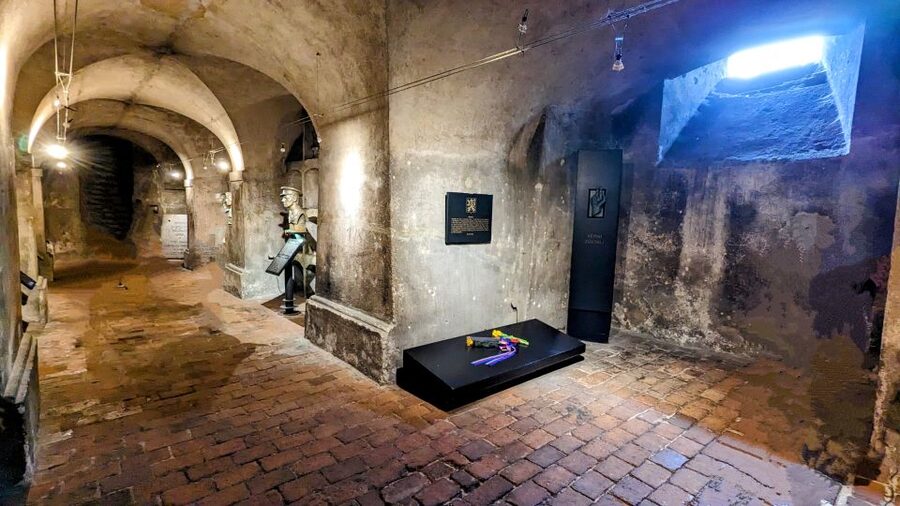 Prague: WWII Guided Tour & The Crypt of Operation Anthropoid - Inside the medieval cellars of U Kunštátů
