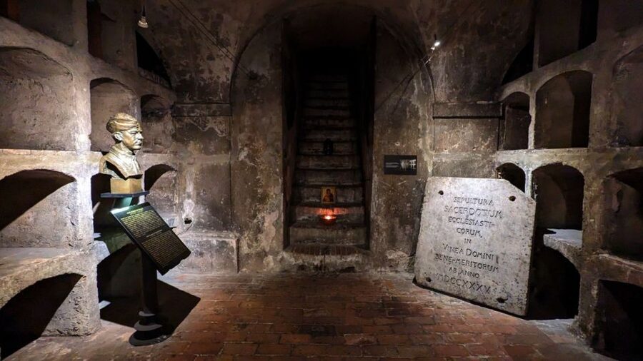 Prague: WWII Guided Tour & The Crypt of Operation Anthropoid - Riding Prague public transport between the sites