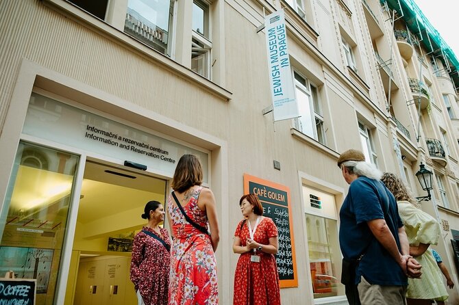 PRIVATE: 3h Stories of Prague Jewish Quarter Tour, drink included - A Coffee Break Inside the Jewish Museum Information Centre