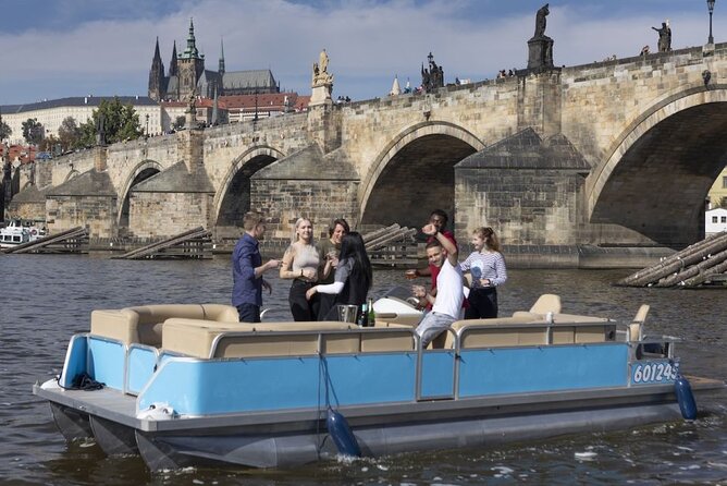 Private Boat Cruise With Unlimited Beer - Sailing Beneath Charles Bridge