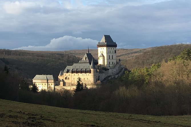 Private Half-Day Trip From Prague to Karlstejn Castle - Walking up to Karlstejn Castle