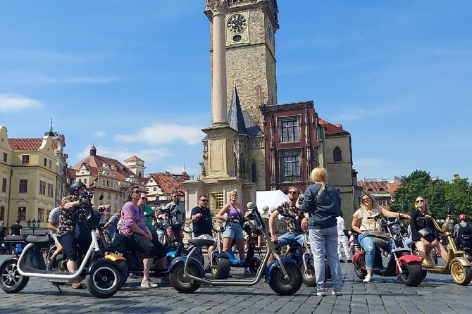 Private live-guided E-Scooter TOURS around Prague - Prague Castle and St. Vitus Cathedral