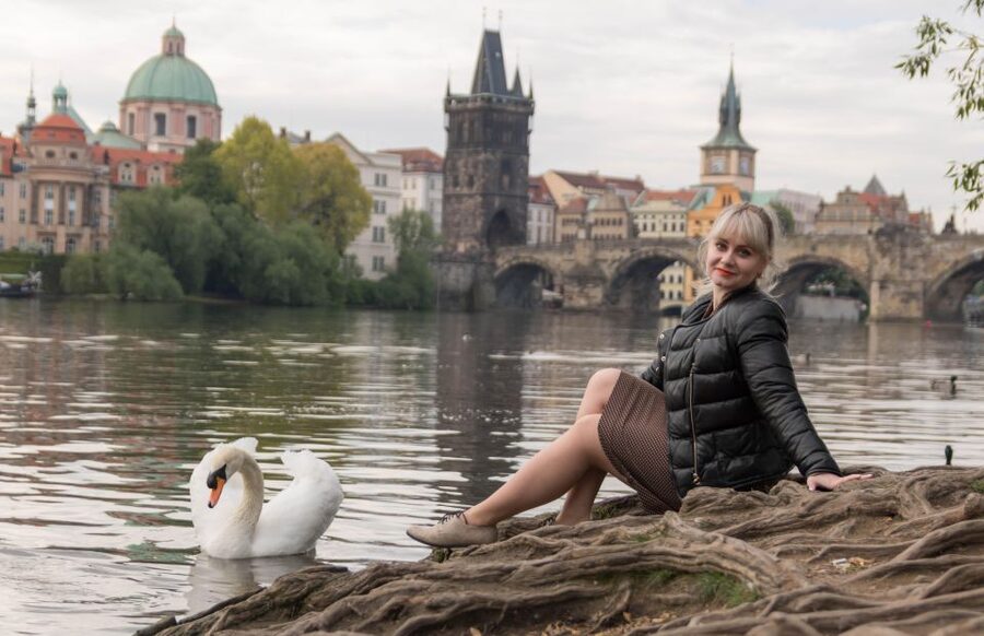 Private photoshoot in Prague - What Julia adds beyond the camera