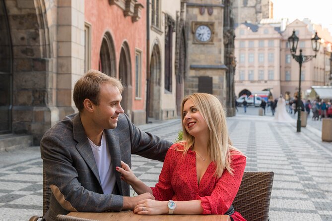 Private Photoshoot Tour in Prague - Malá Strana finishes with church towers and red trams