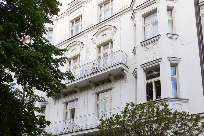 Private Prague Art Nouveau and Cubism Walking Tour - Senovážné Square and Hotel Central