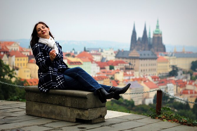 Private Prague Photoshoot for Individuals, Couples and Families - Lennon Wall or Franz Kafka Museum area