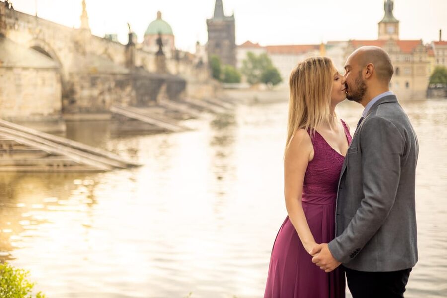 Private Prague Sunrise Photoshoot + Walking Tour - Walking through Old Town with a camera in hand