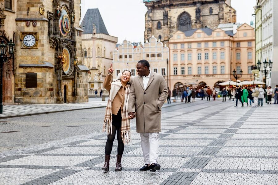 Private Prague Sunrise Photoshoot + Walking Tour - Old Town Square and the first city stories
