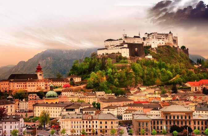 Private Prague to Salzburg luxury car via Cesky Krumlov 5<em> guide – Key points to know before booking’ /></p>
<ul>
<li><strong>A transfer with real sightseeing value:</strong> You travel from Prague to Salzburg while visiting three Czech destinations along the way.</li>
<li><strong>Private guide-driver Michal:</strong> The guide named in the available feedback is praised for thoughtful service, good conversation, and strong knowledge of Czech places and culture.</li>
<li><strong>Cesky Krumlov castle visit included:</strong> The public tour of the castle interiors is included, subject to seasonal opening days.</li>
<li><strong>Hluboka interiors cost extra:</strong> You can see the castle exterior and gardens, but the interior tour is optional and not included.</li>
<li><strong>Lunch and refreshments are covered:</strong> Expect a main dish with a drink, cake, coffee or tea, and bottled water.</li>
<li><strong>Best for point-to-point journeys:</strong> This makes the most sense if you already need to travel from Prague to Salzburg.</li>
</ul>
<h2>Why this Prague to Salzburg transfer works</h2>
<p><img width="669" height="446" decoding="async" src=