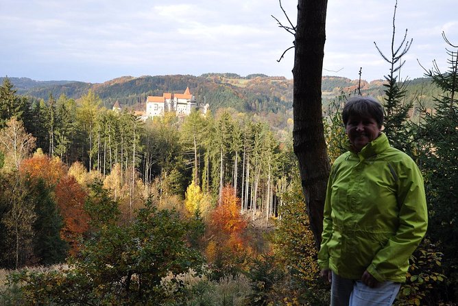 PUNKVA CAVES, ABYSS and PERNSTEJN CASTLE =only from Apr to Sep - Křtiny and the giant Baroque church