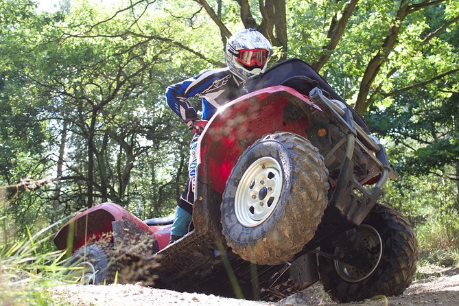 Quad ride adventure Prague - Leaving Prague for the Milovice riding base