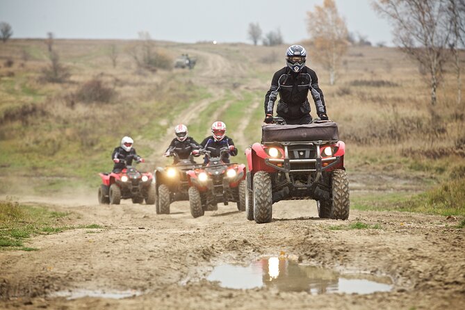 Quad ride adventure Prague - What the protective gear tells you about the ride