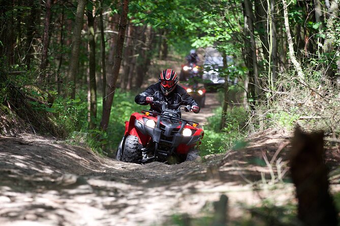 Quad ride adventure Prague - Learning to handle the Can-Am Outlander 650XT