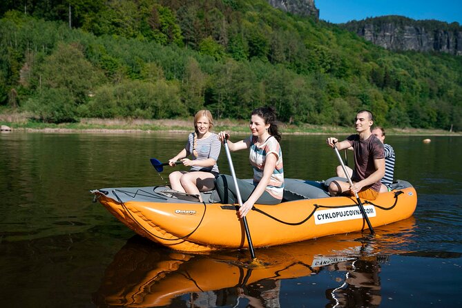 Rafting from Děčín to Bad Schandau and back on bikes - Equipment and Service: What You Actually Get