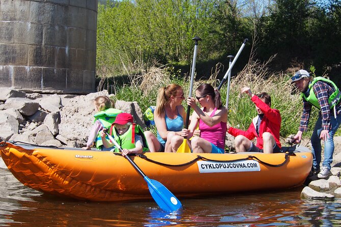 Rafting from Děčín to Bad Schandau and back on bikes - Through Bohemian and Saxon Switzerland