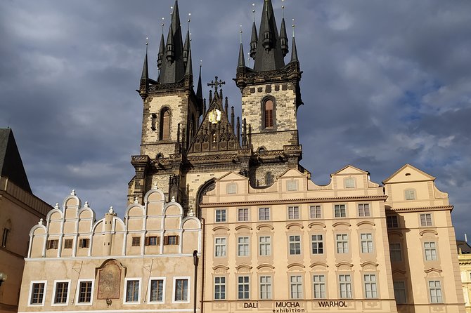 Religious Prague Walking Tour - St. Michael and St. Nicholas in the middle of the story
