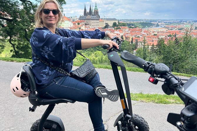 Scooter tours to Prague Castle and views. - Charles Bridge from the river and the road