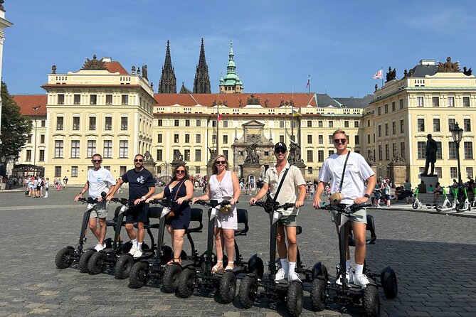 Scooter tours to Prague Castle and views. - Letná Park and the Prague Metronome