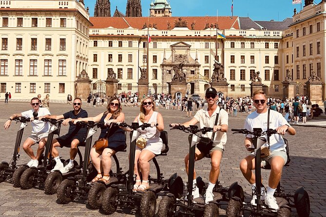 Scooter tours to Prague Castle and views. - Starting near Charles Bridge in Malá Strana